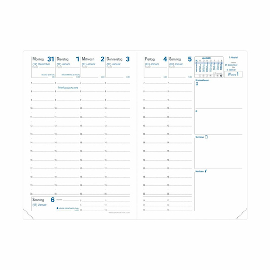 Quo Vadis 004277Q Personal Organizer