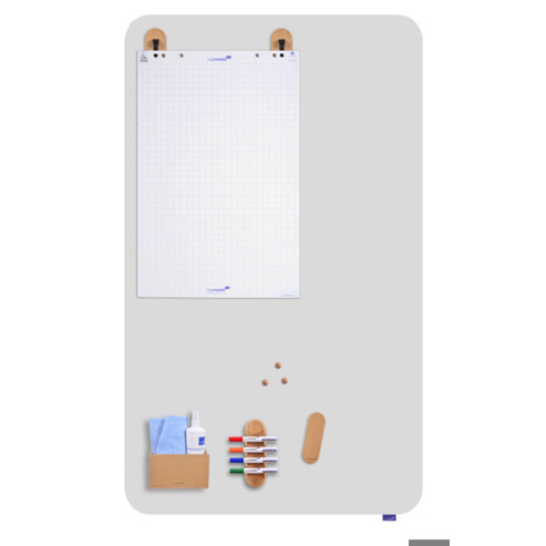 Legamaster WOODEN Whiteboard-Papierhaken magnetisch 2St