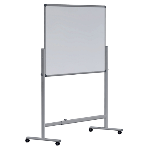 Stativ Mobil für Whiteboard/Projektionstafel PRO | bis 1550 mm | Aluminium | grau