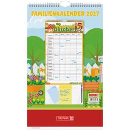 Familykalender 25x41,5cm Graphics 1 Monat/Seite 5 Spalten 2027