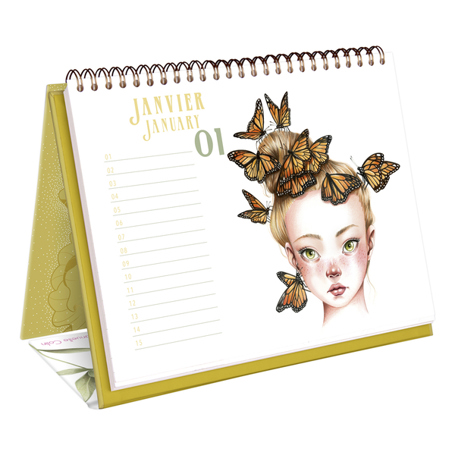 Immerwährender Kalender | Wild | Mehrfarbig