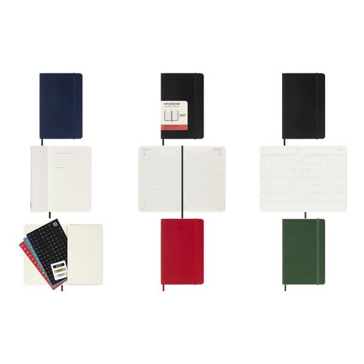 MOLESKINE Taschenkalender 2027 | Tage | P/A6 | Softc. | schwarz (8018253)