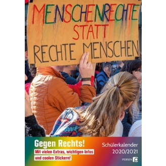 Gegen Rechts! | Schülerkalender A5 2020/2021